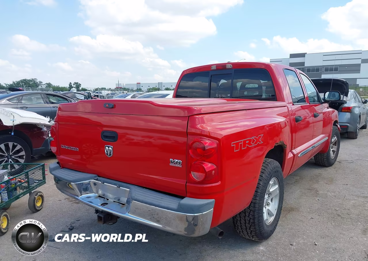 2006 Dodge Dakota Laramie VIN:1D7HE58N26S500214 - 4