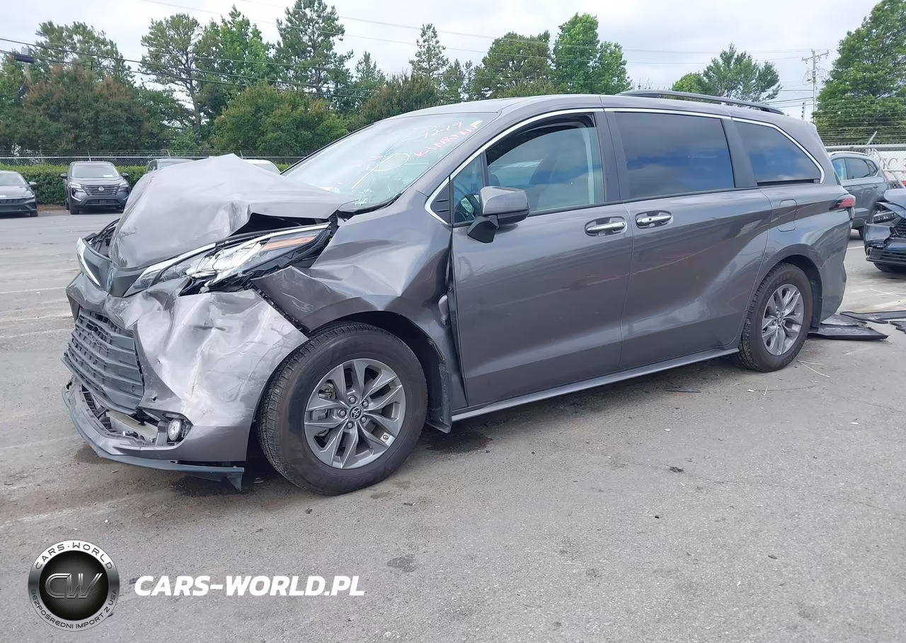 2022 Toyota Sienna Xle VIN:5TDYRKEC3NS111279 - 2
