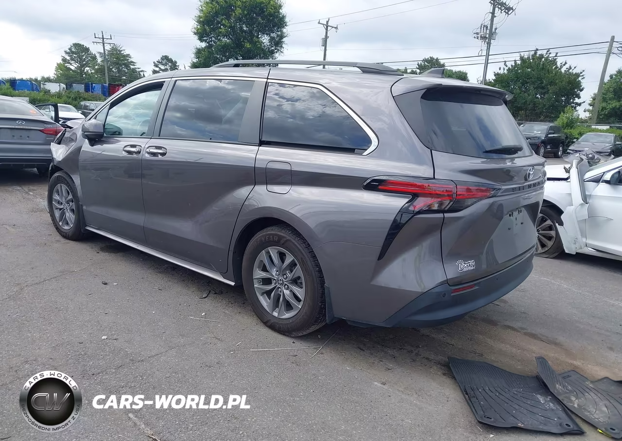 2022 Toyota Sienna Xle VIN:5TDYRKEC3NS111279 - 3