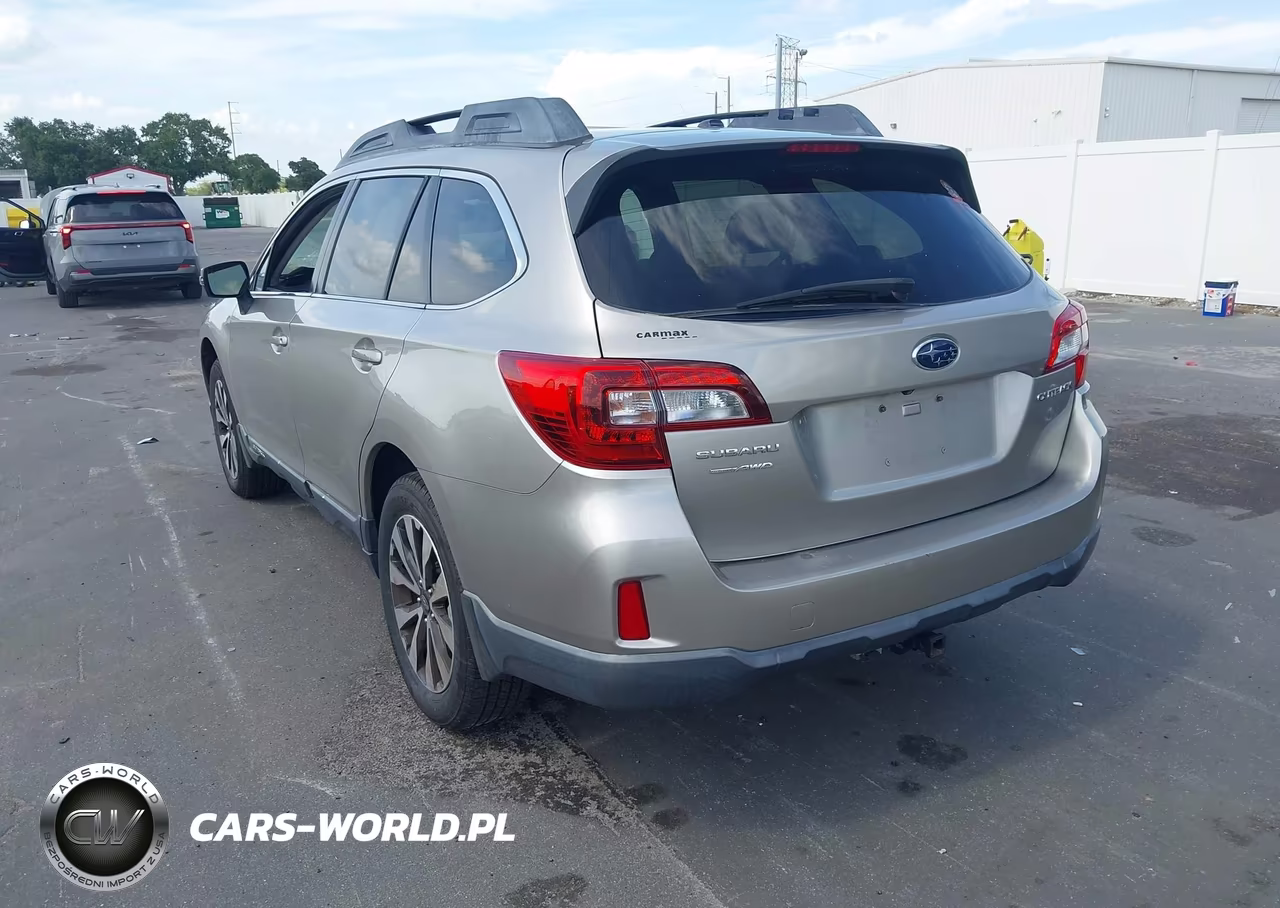 2015 Subaru Outback 2.5I Limited VIN:4S4BSBNC7F3316404 - 3