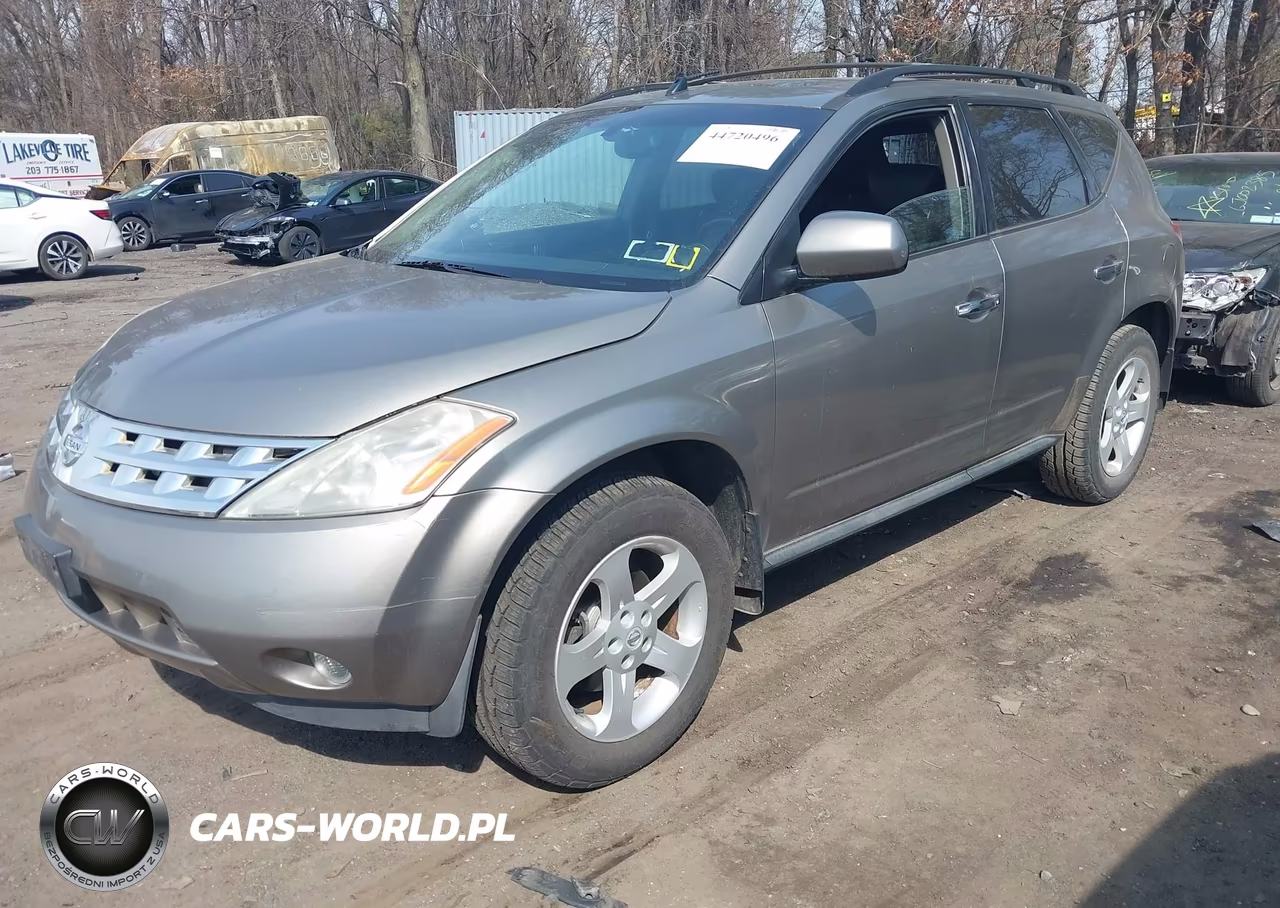 2004 Nissan Murano Sl VIN:JN8AZ08W44W330122 - 2