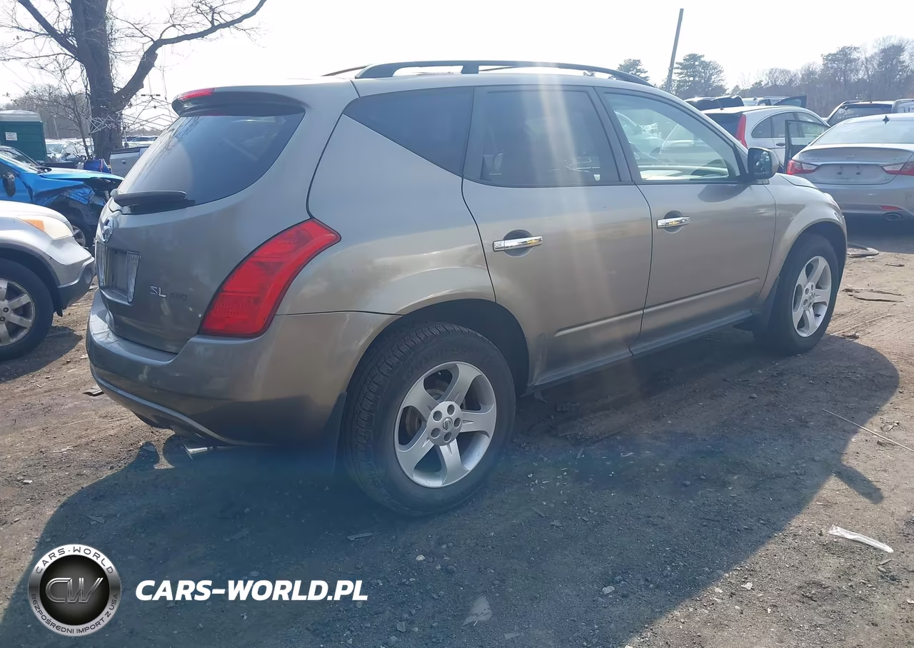 2004 Nissan Murano Sl VIN:JN8AZ08W44W330122 - 4