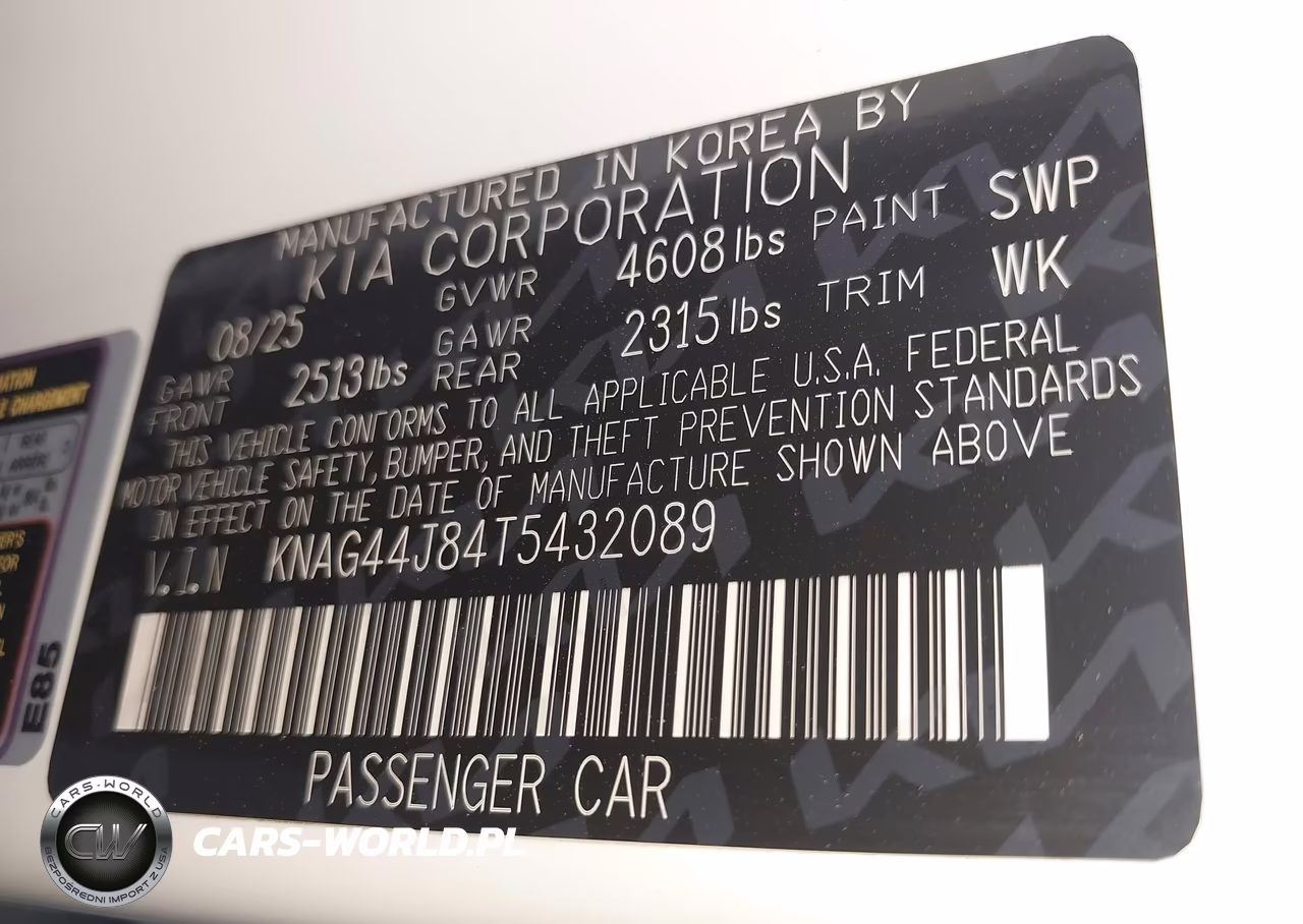 2026 Kia K5 Gt VIN:KNAG44J84T5432089 - 9