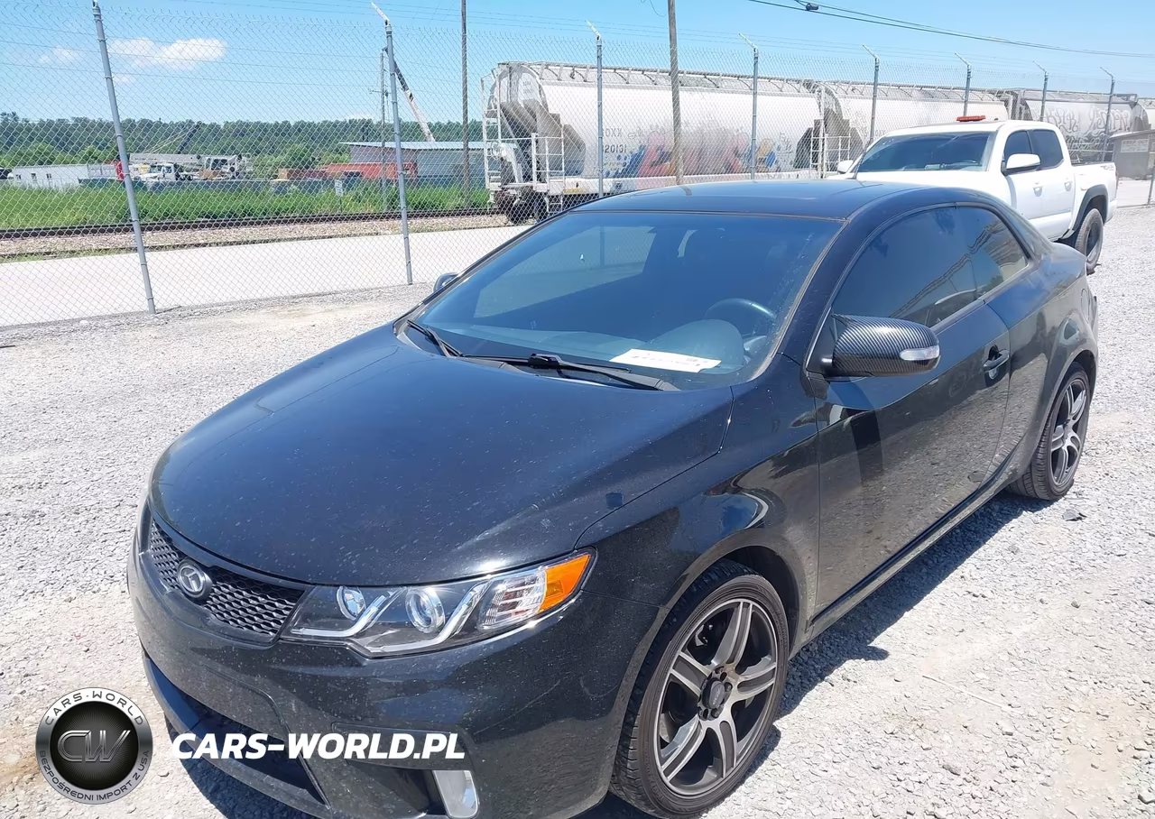 2010 Kia Forte Koup Sx VIN:KNAFW6A33A5281278 - 2