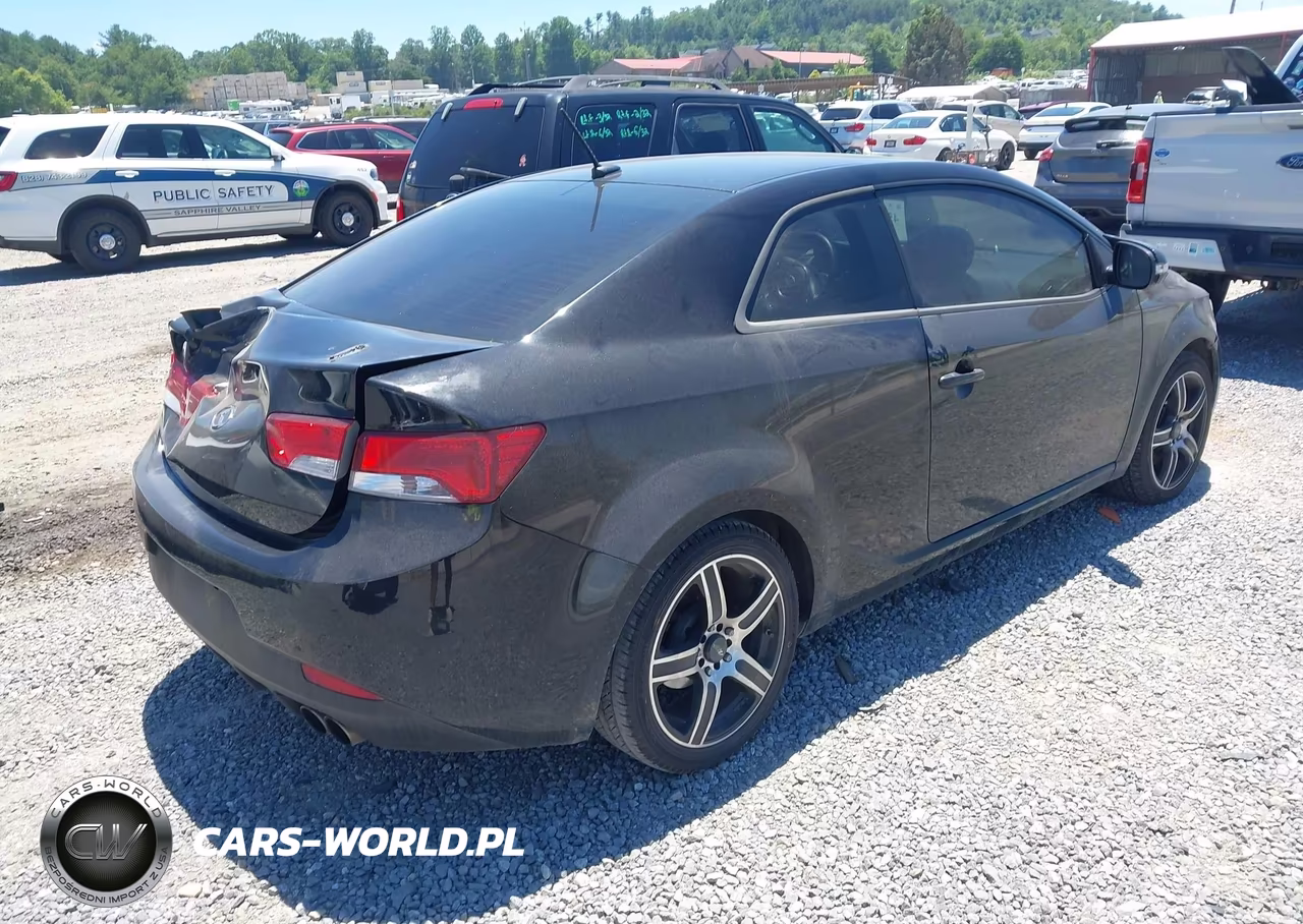 2010 Kia Forte Koup Sx VIN:KNAFW6A33A5281278 - 4