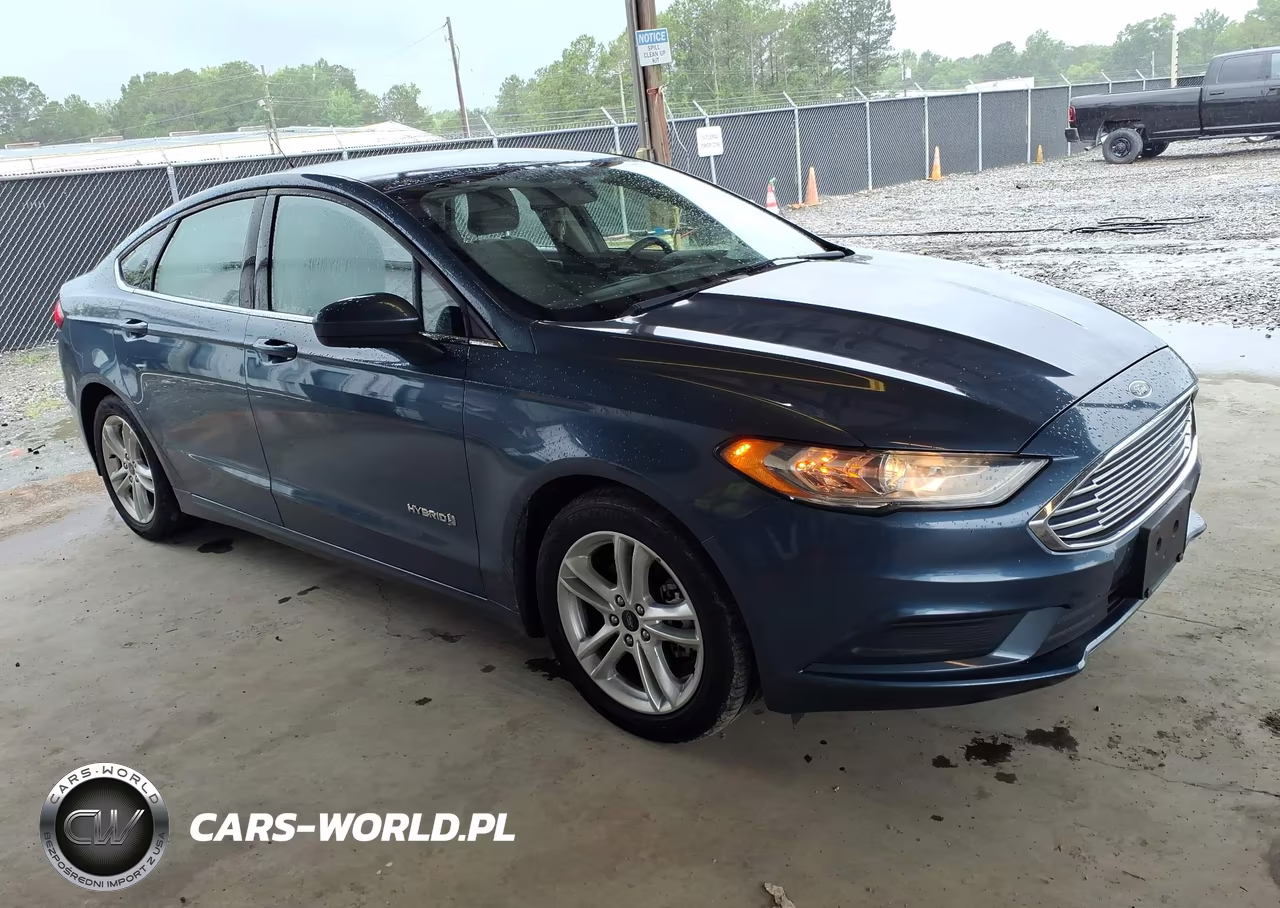 2018 Ford Fusion Hybrid S VIN:3FA6P0UU7JR235912 - 1