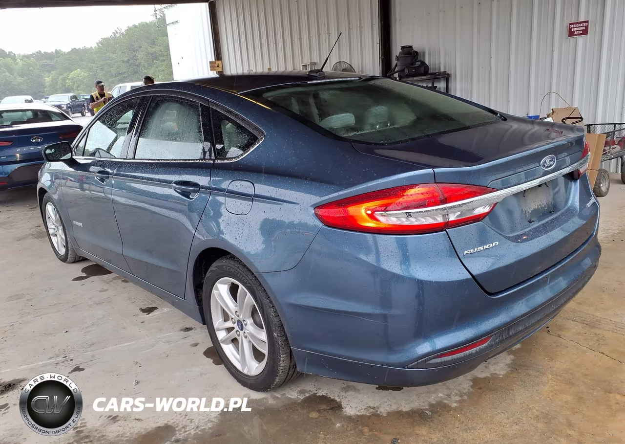 2018 Ford Fusion Hybrid S VIN:3FA6P0UU7JR235912 - 3