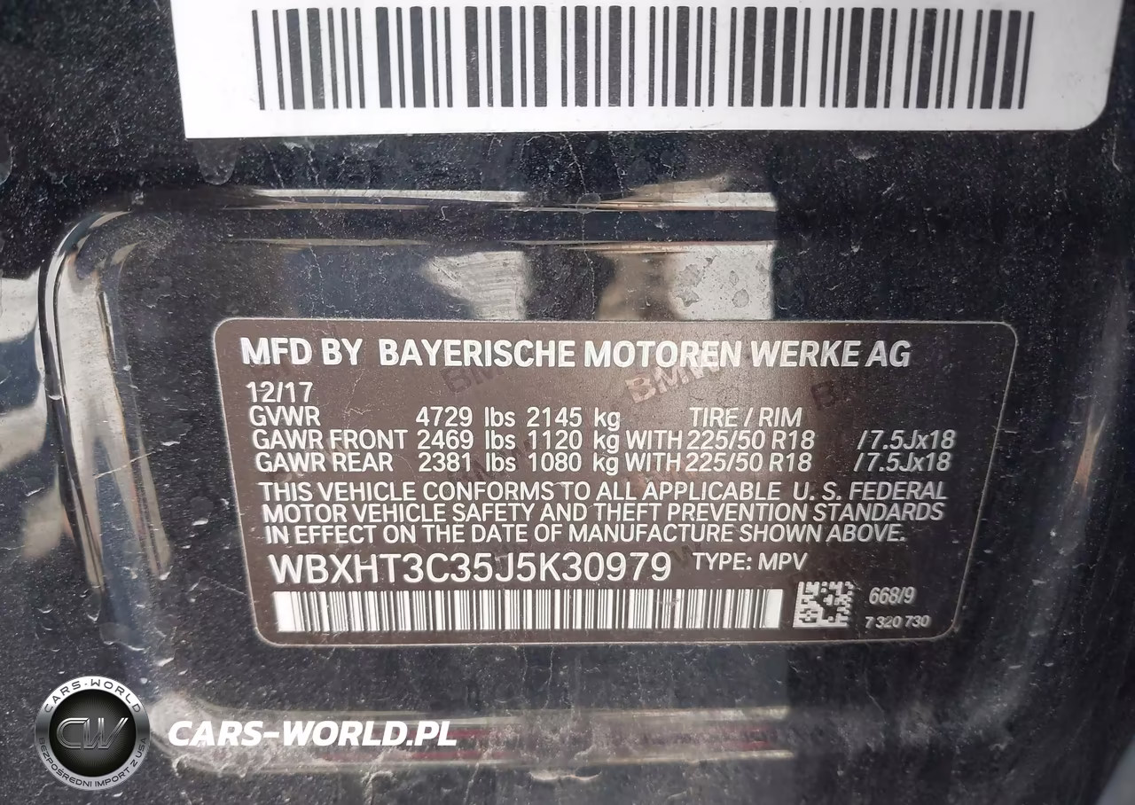 2018 BMW X1 xDrive28I VIN:WBXHT3C35J5K30979 - 9