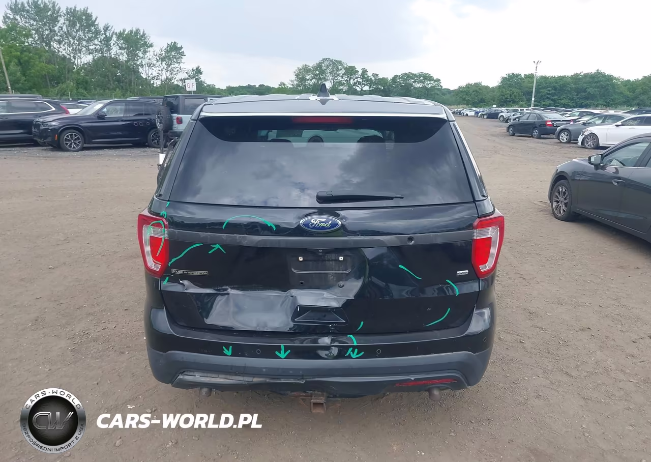 2017 Ford Police Interceptor VIN:1FM5K8AR6HGD92167 - 16