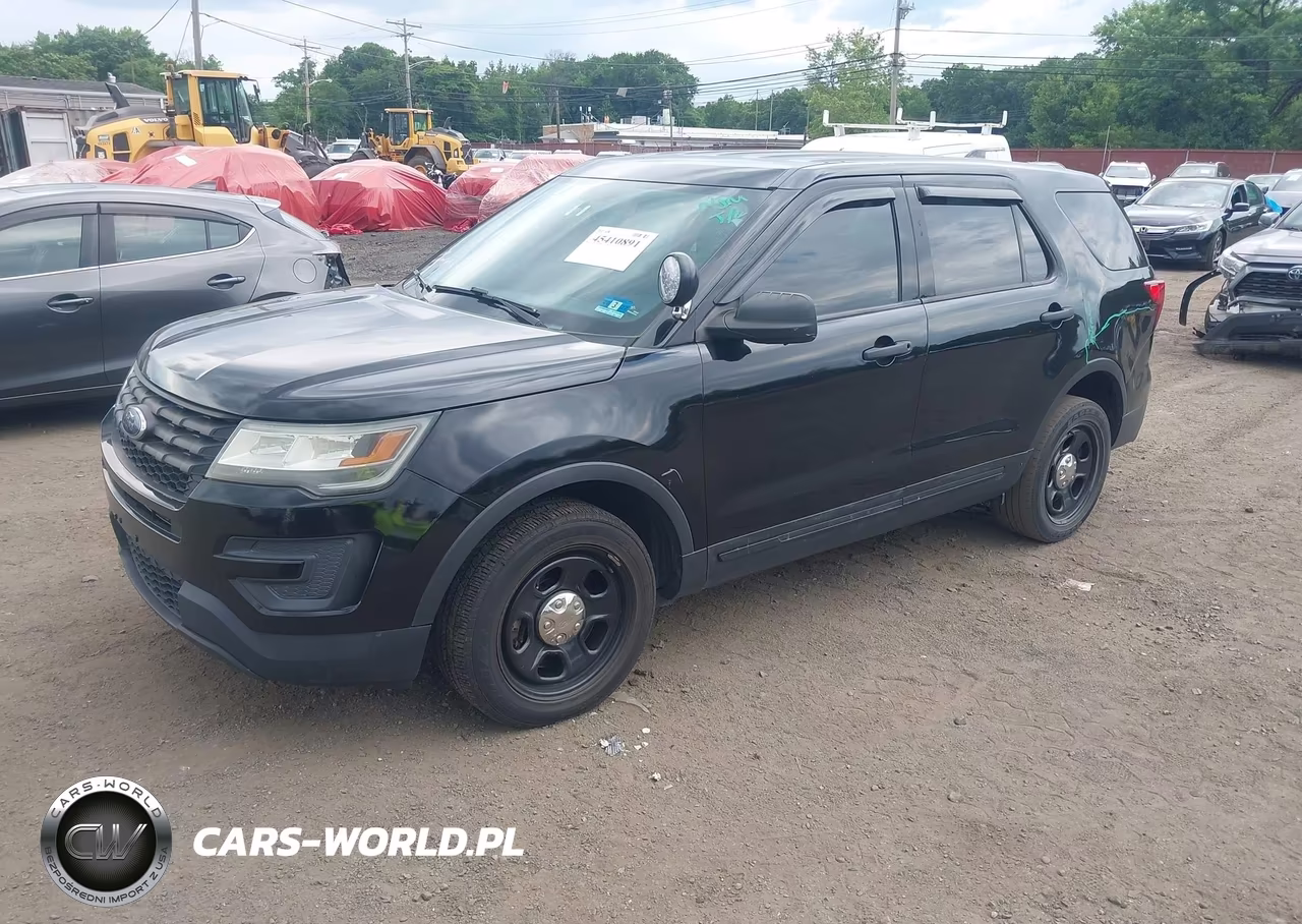 2017 Ford Police Interceptor VIN:1FM5K8AR6HGD92167 - 2