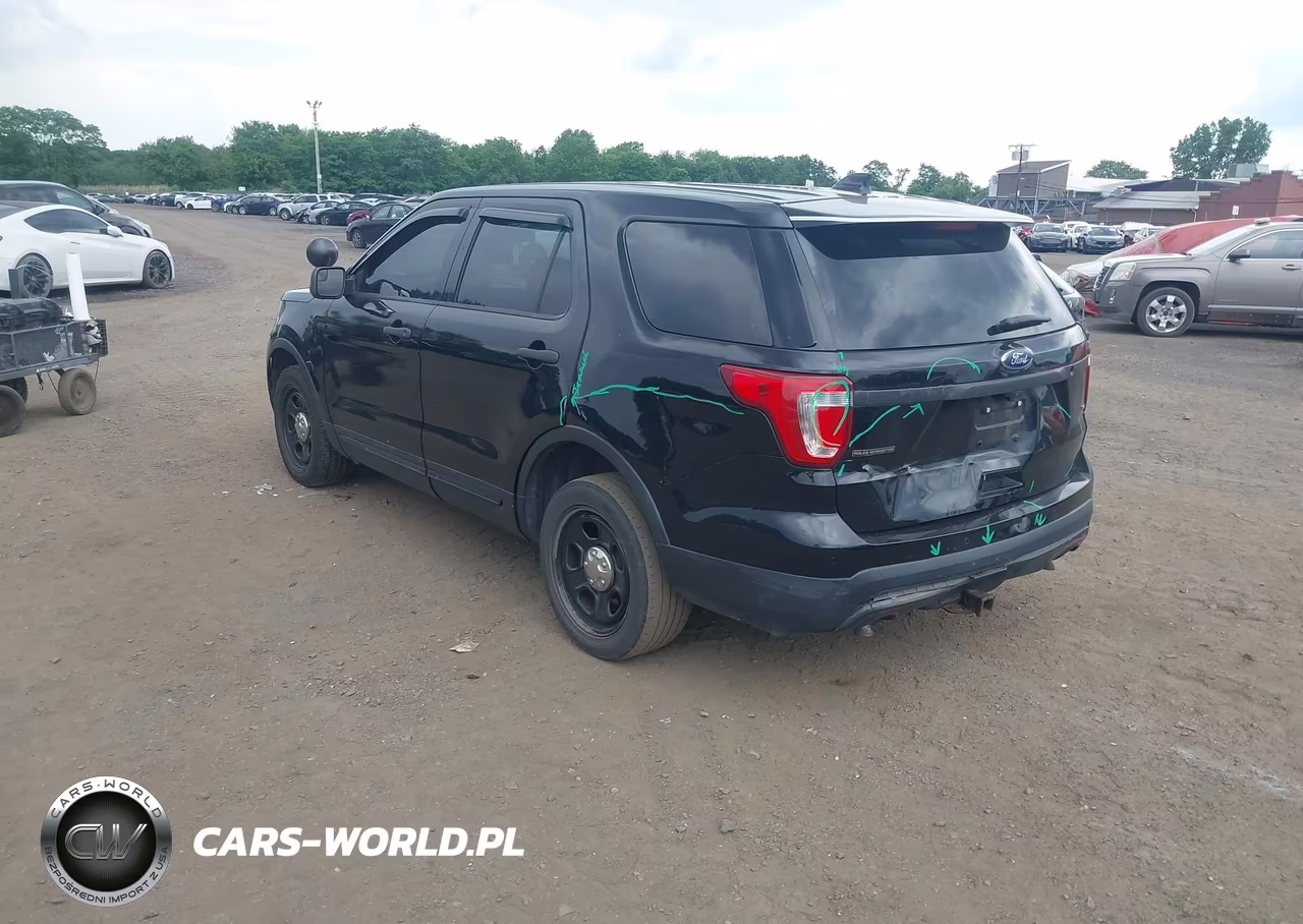 2017 Ford Police Interceptor VIN:1FM5K8AR6HGD92167 - 3