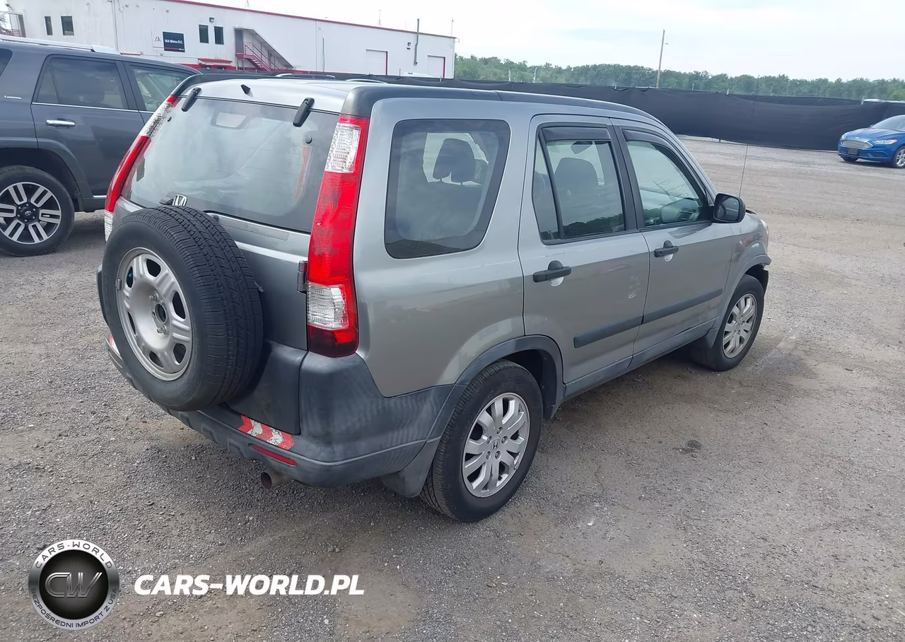 2006 Honda Cr-V Lx VIN:SHSRD68556U403036 - 4