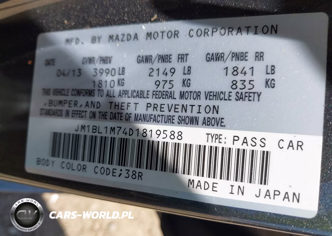 2013 Mazda Mazda3 I Grand Touring VIN:JM1BL1M74D1819588 - 9