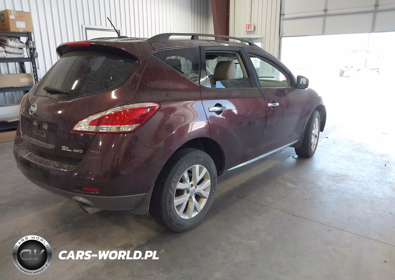 2014 Nissan Murano Sl VIN:JN8AZ1MW6EW532487 - 4