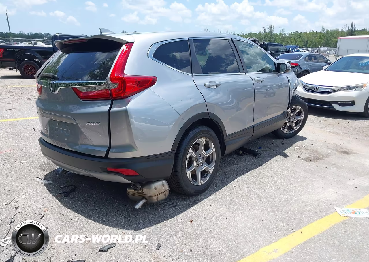 2018 Honda Cr-V Ex-L-Ex-L Navi VIN:2HKRW2H80JH611551 - 4