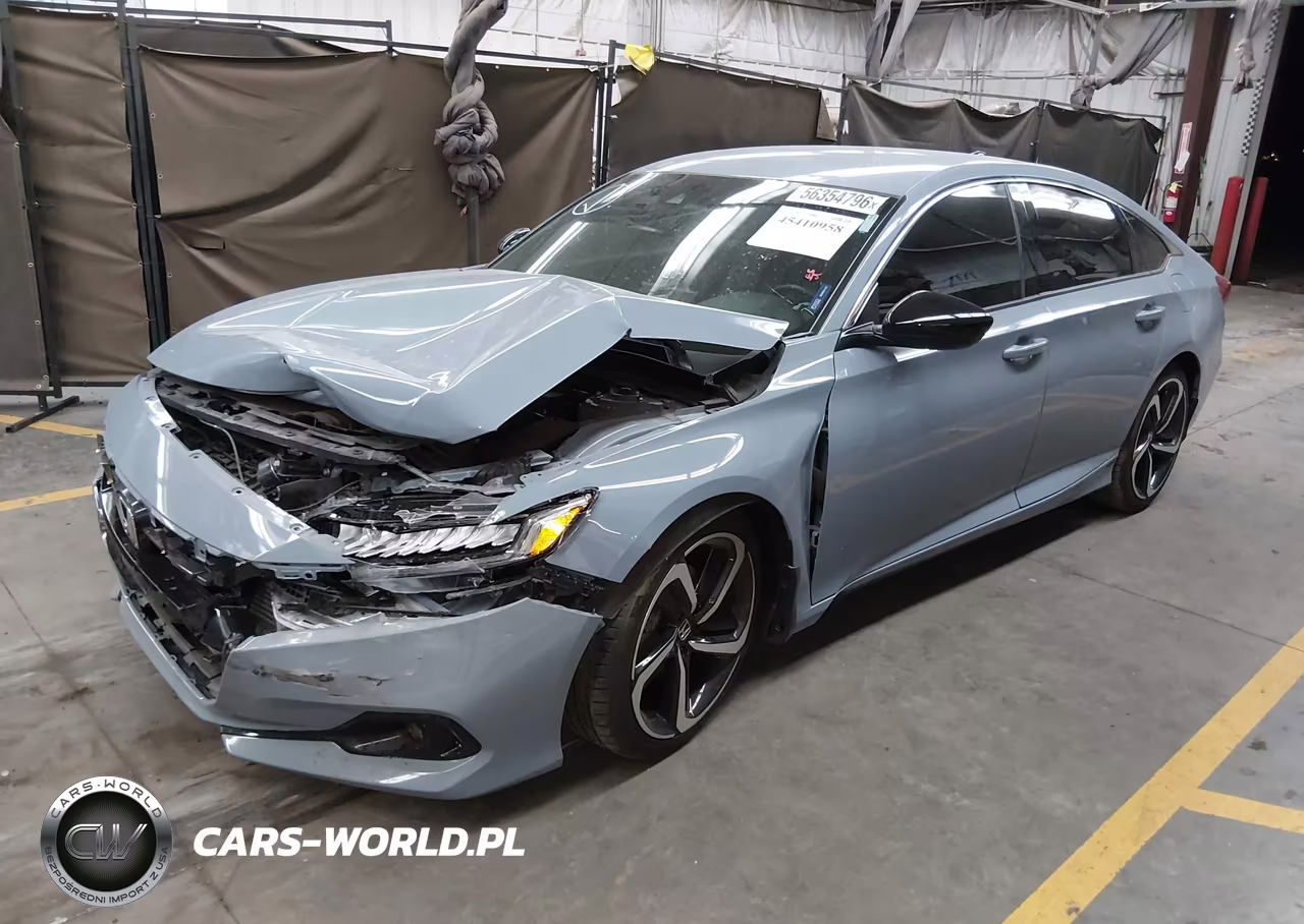 2022 Honda Accord Sport VIN:1HGCV1F3XNA053927 - 2
