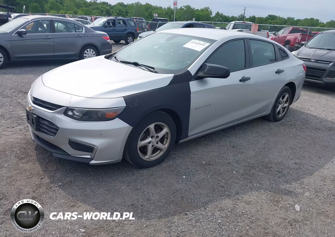 2016 Chevrolet Malibu Ls VIN:1G1ZB5ST9GF341645 - 2