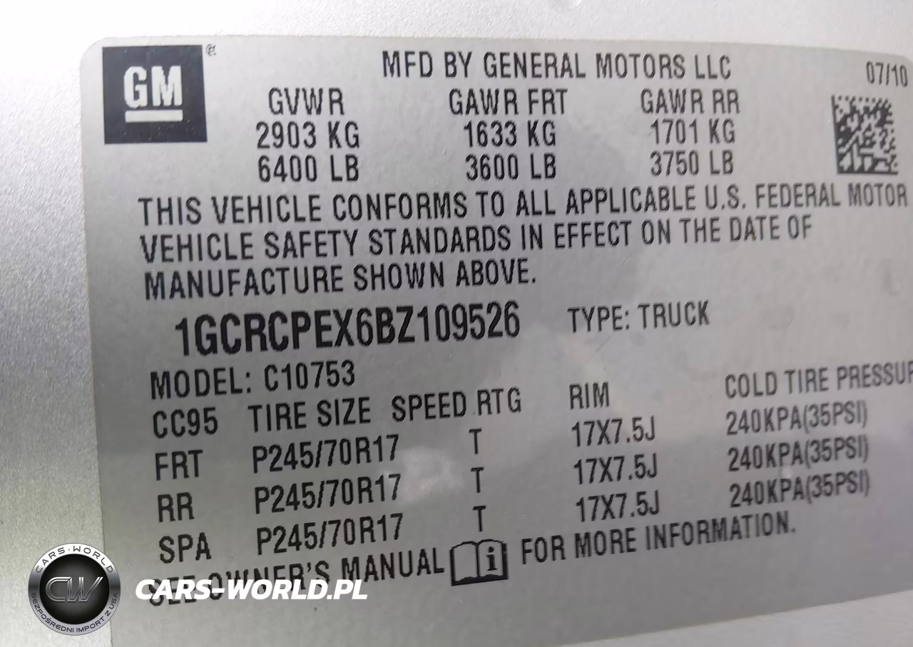 2011 Chevrolet Silverado 1500 Work Truck VIN:1GCRCPEX6BZ109526 - 9