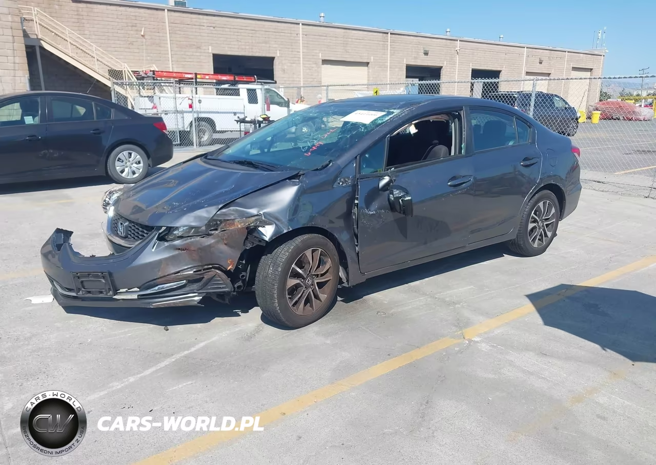 2013 Honda Civic Ex VIN:19XFB2F83DE229492 - 2