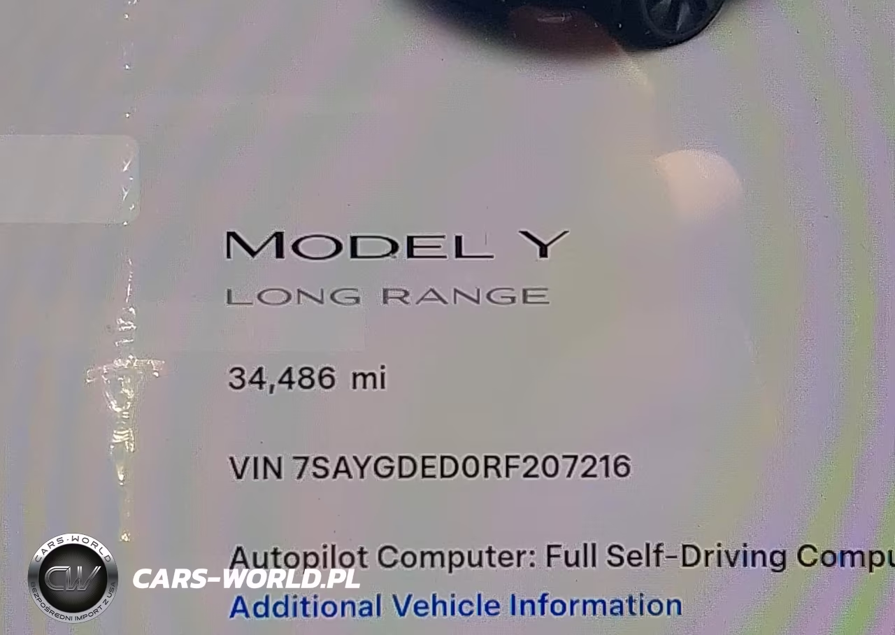2024 Tesla Model Y Long Range Single Motor Rear-Wheel Drive-Rwd VIN:7SAYGDED0RF207216 - 15