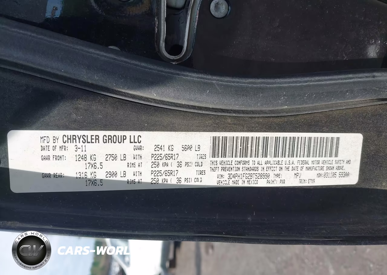2011 Dodge Journey Mainstreet VIN:3D4PH1FG2BT528990 - 9