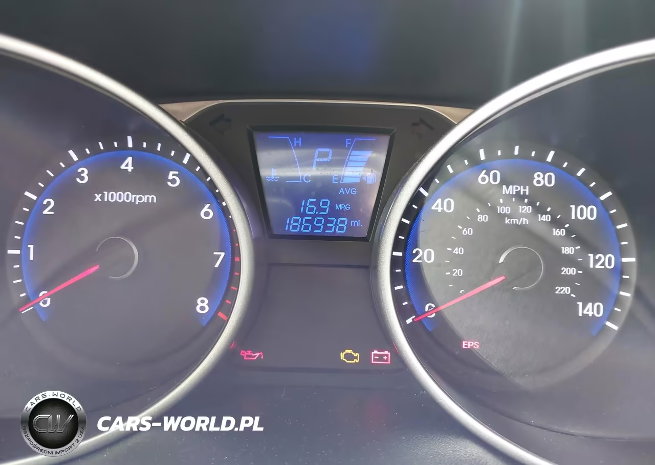 2013 Hyundai Tucson Gls VIN:KM8JUCAC4DU590992 - 7