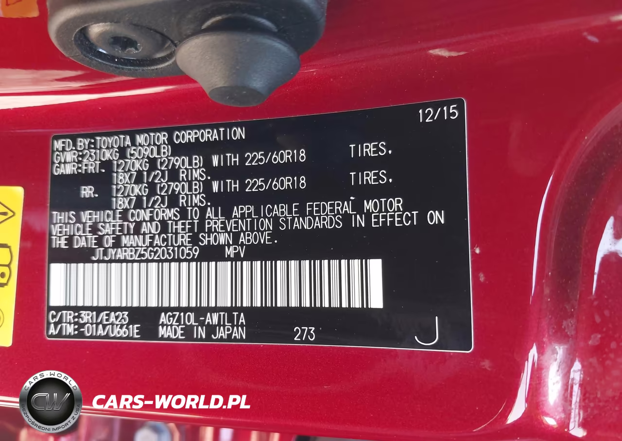 2016 Lexus Nx 200T Base VIN:JTJYARBZ5G2031059 - 9