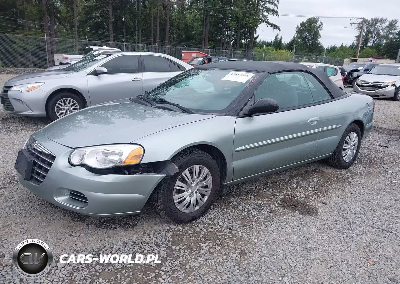 2005 Chrysler Sebring VIN:1C3EL45R05N635665 - 2