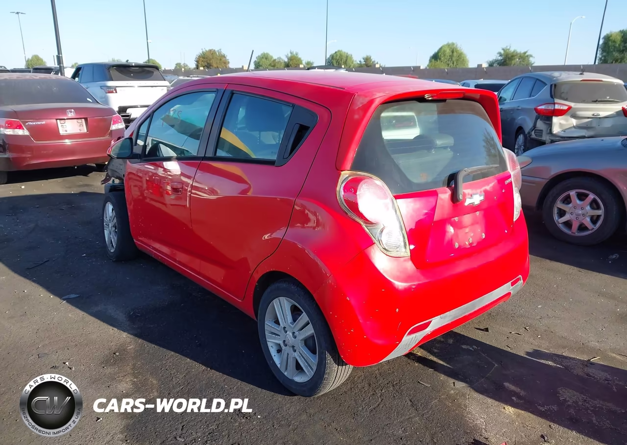 2013 Chevrolet Spark 1Lt Auto VIN:KL8CD6S9XDC503757 - 3