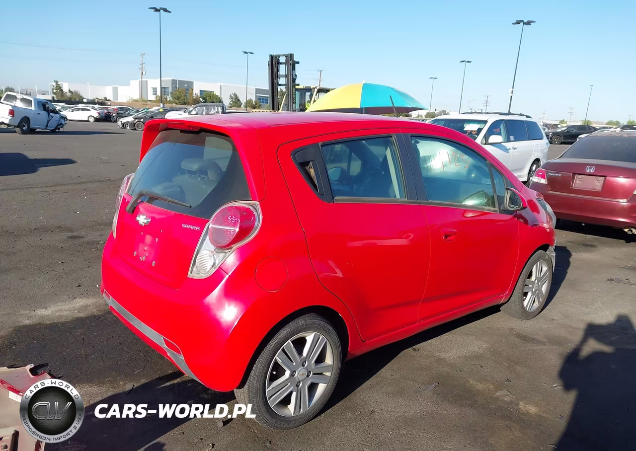 2013 Chevrolet Spark 1Lt Auto VIN:KL8CD6S9XDC503757 - 4