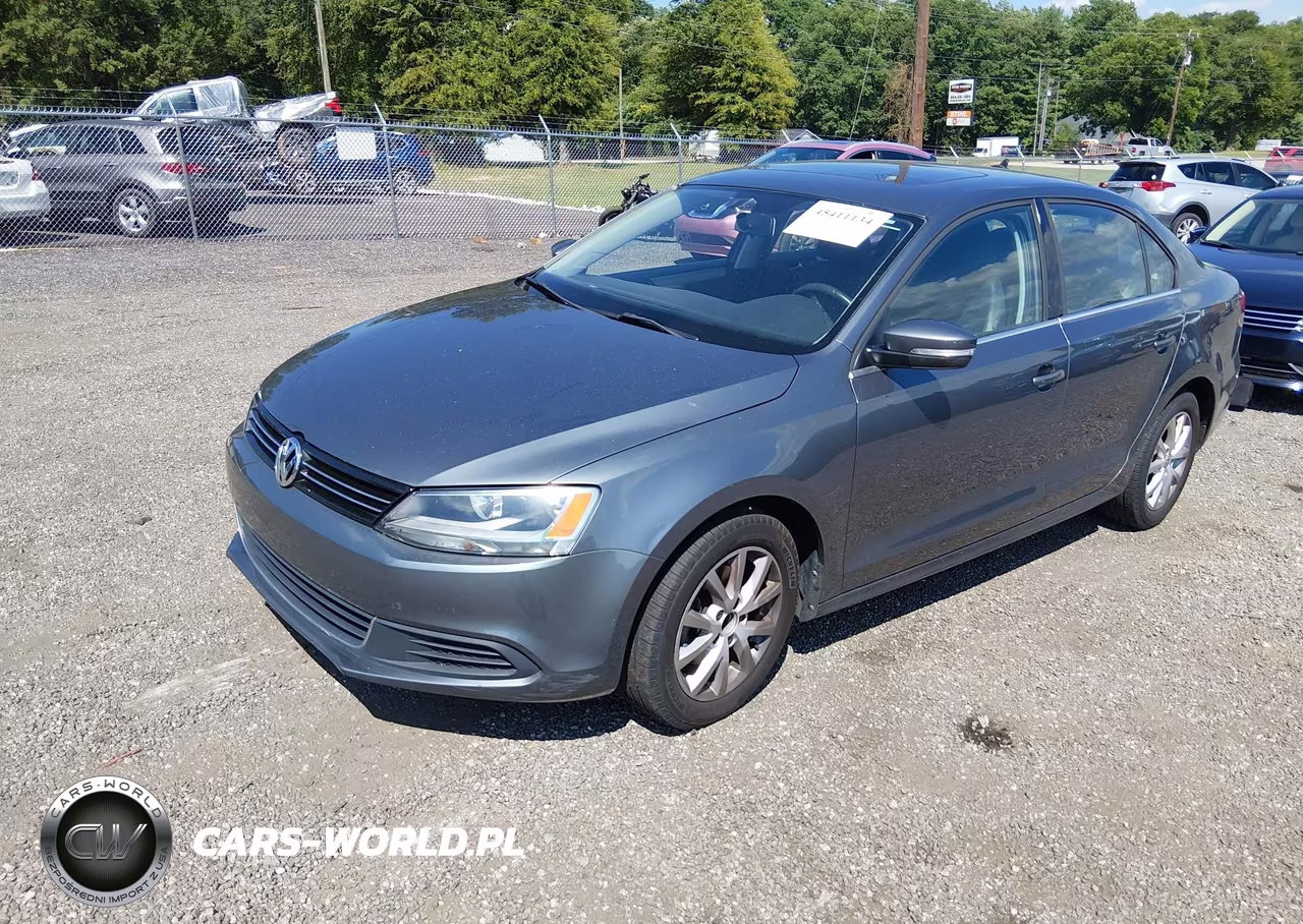2013 Volkswagen Jetta 2.5L Se VIN:3VWDX7AJXDM378999 - 2