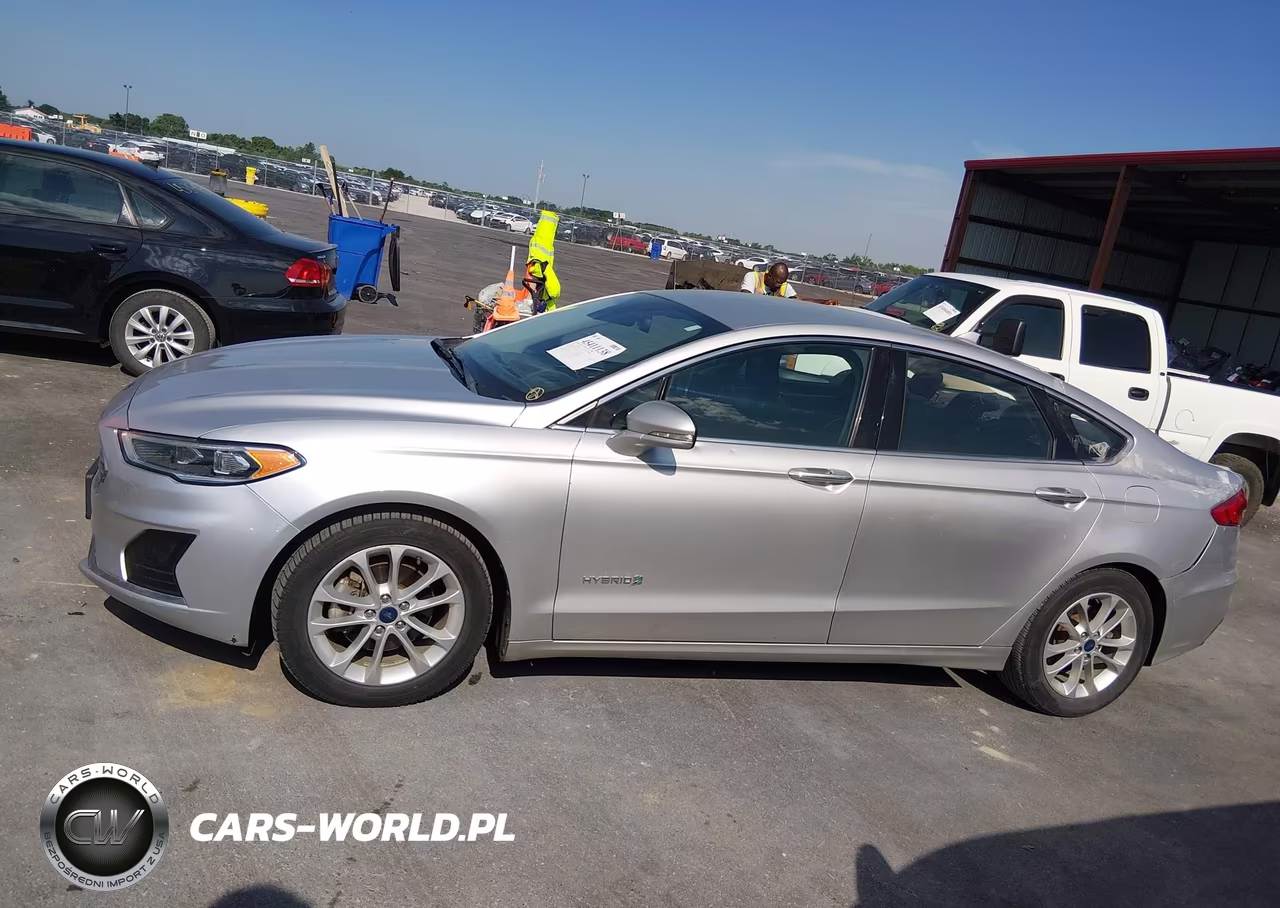 2019 Ford Fusion Hybrid Sel VIN:3FA6P0MUXKR202923 - 14