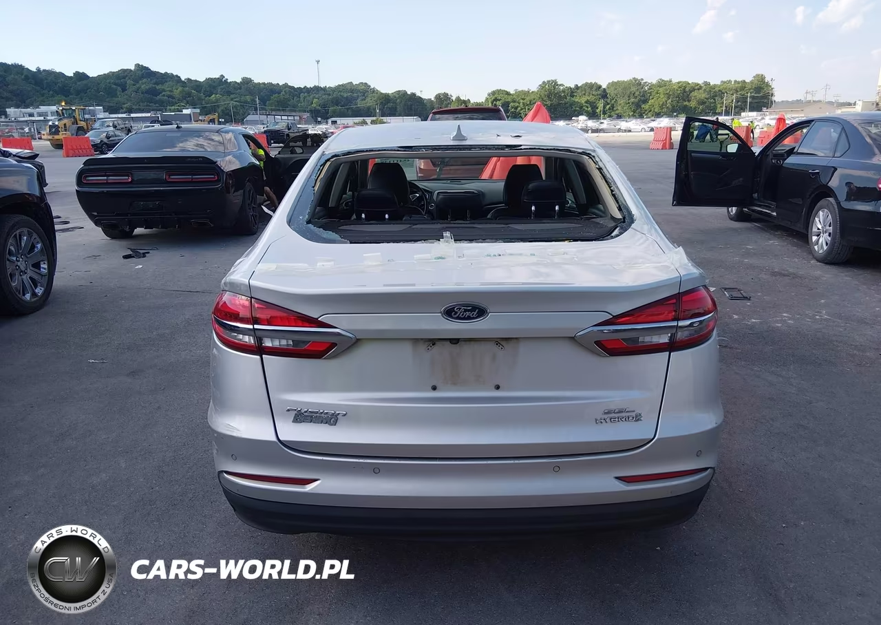 2019 Ford Fusion Hybrid Sel VIN:3FA6P0MUXKR202923 - 16