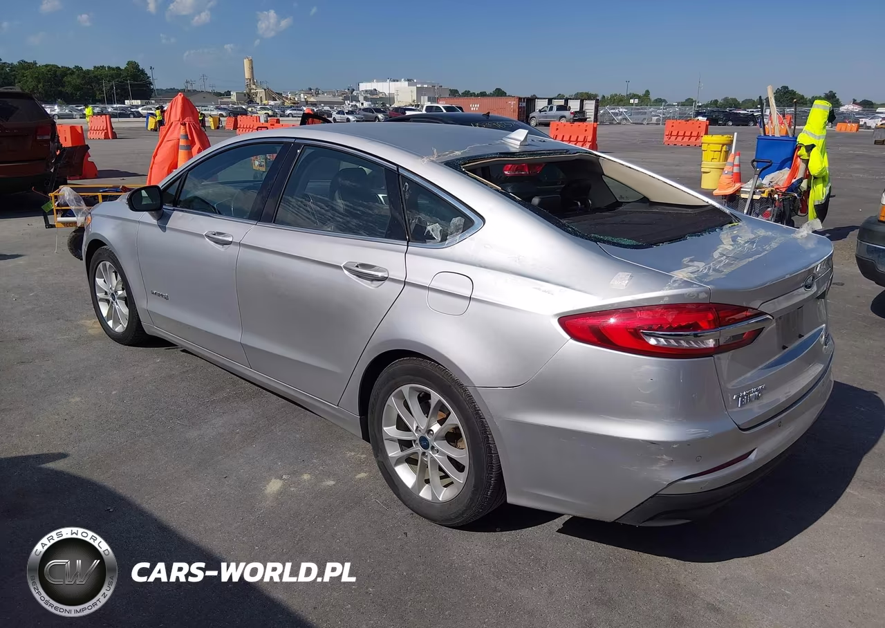 2019 Ford Fusion Hybrid Sel VIN:3FA6P0MUXKR202923 - 3