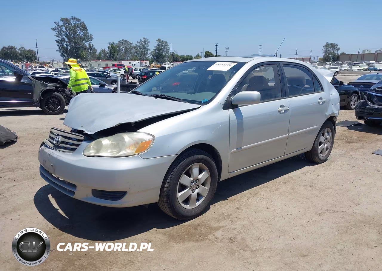 2003 Toyota Corolla Le VIN:1NXBR38E43Z130484 - 2