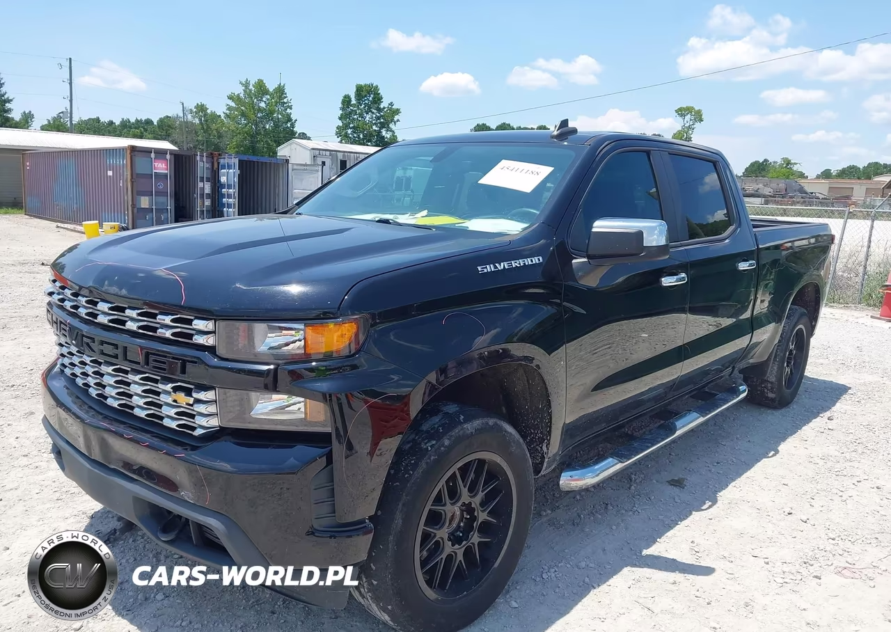 2020 Chevrolet Silverado 1500 2Wd Standard Bed Custom VIN:3GCPWBEK7LG177017 - 2