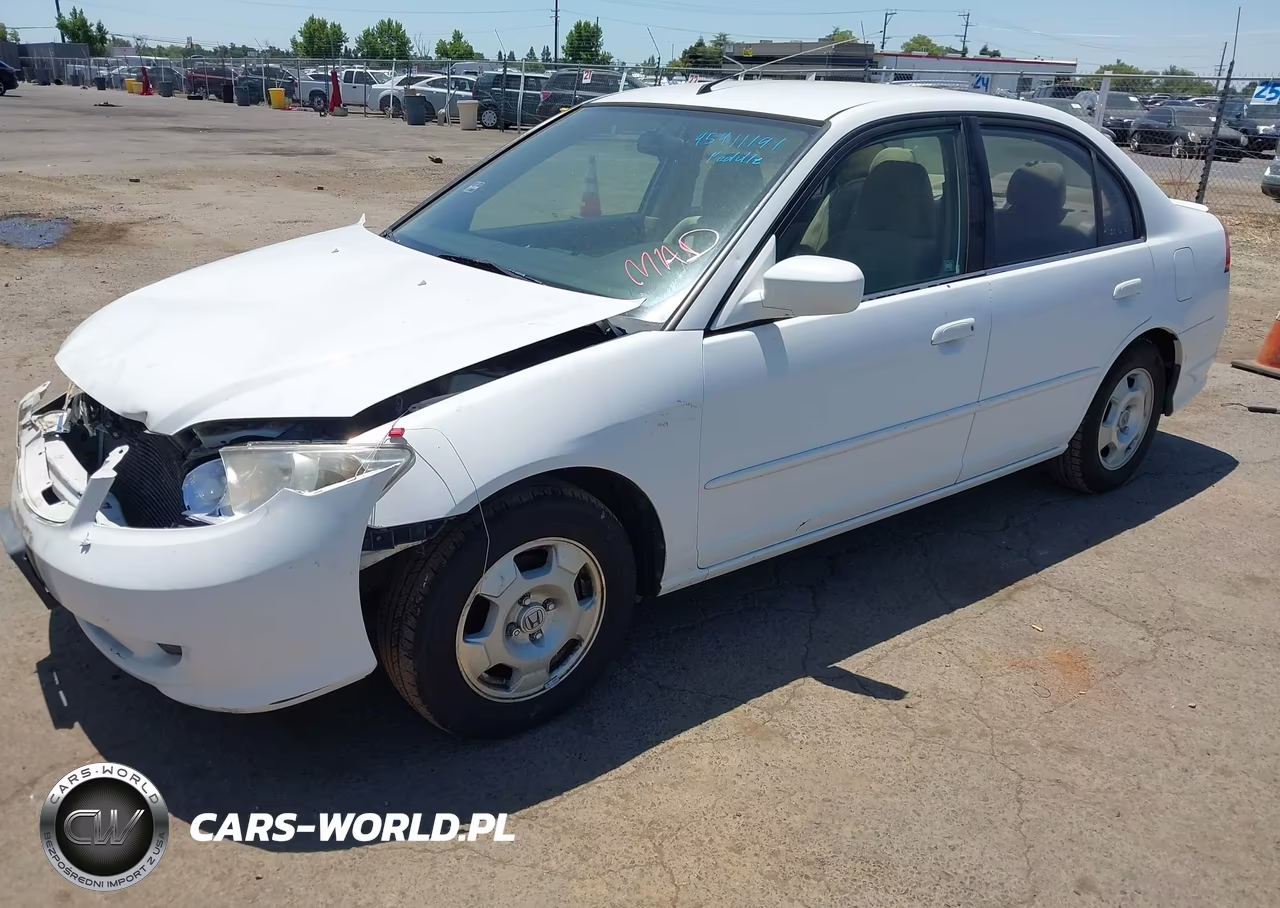 2005 Honda Civic Hybrid VIN:JHMES96615S012264 - 2