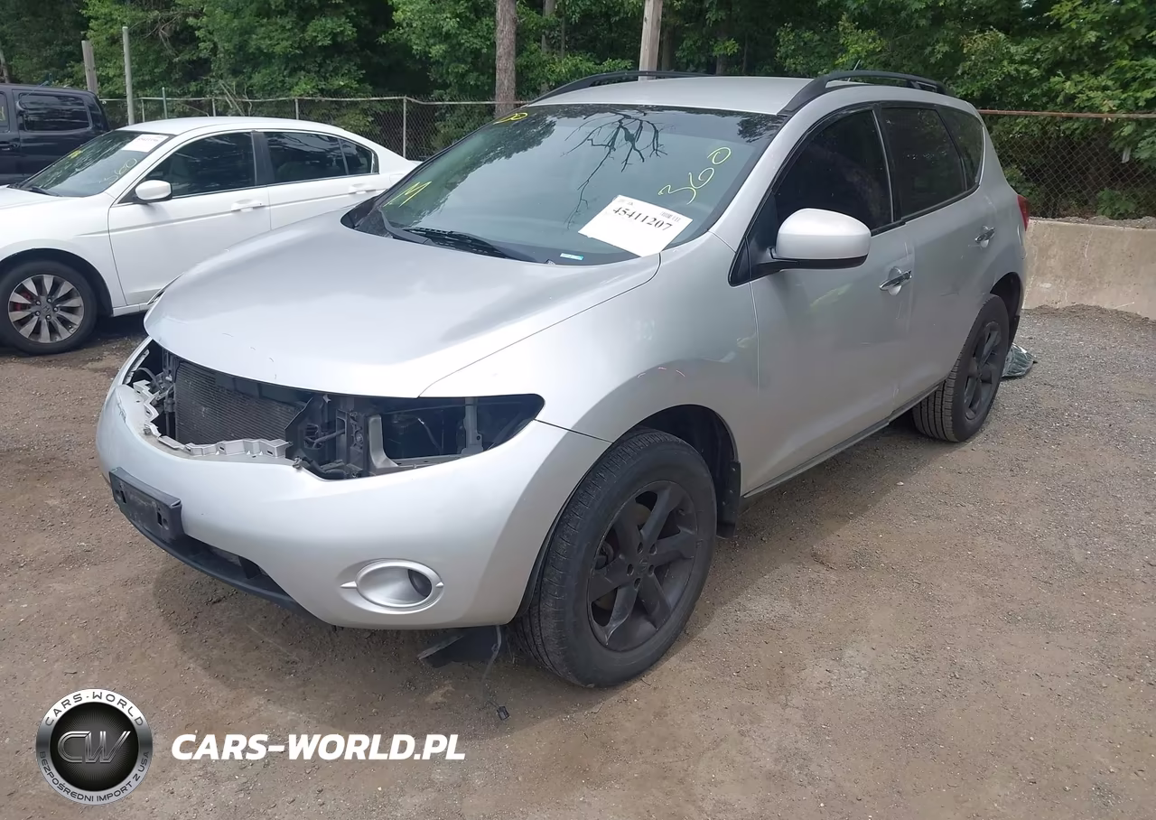 2009 Nissan Murano S VIN:JN8AZ18W29W133513 - 2