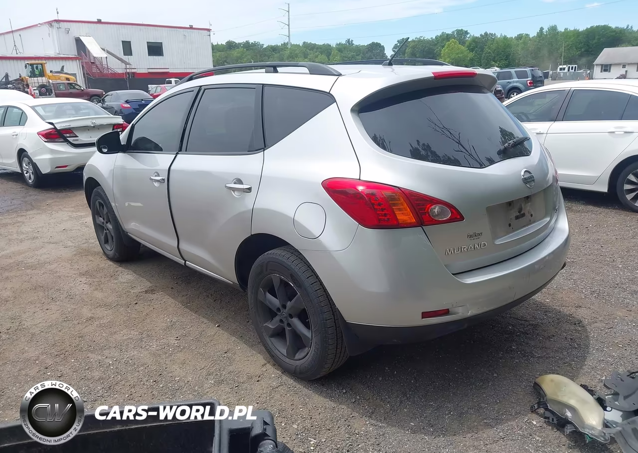 2009 Nissan Murano S VIN:JN8AZ18W29W133513 - 3