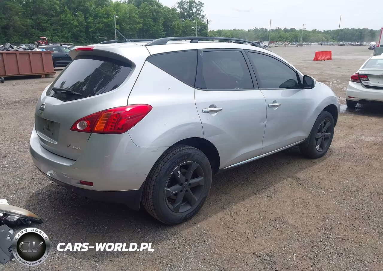 2009 Nissan Murano S VIN:JN8AZ18W29W133513 - 4