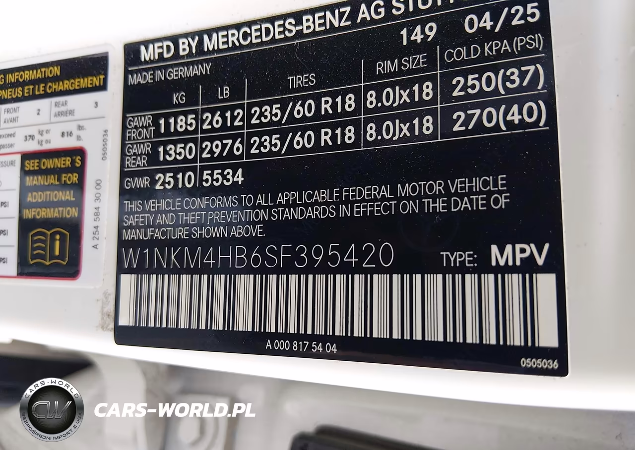 2025 Mercedes-Benz Glc 300 4Matic Suv VIN:W1NKM4HB6SF395420 - 9
