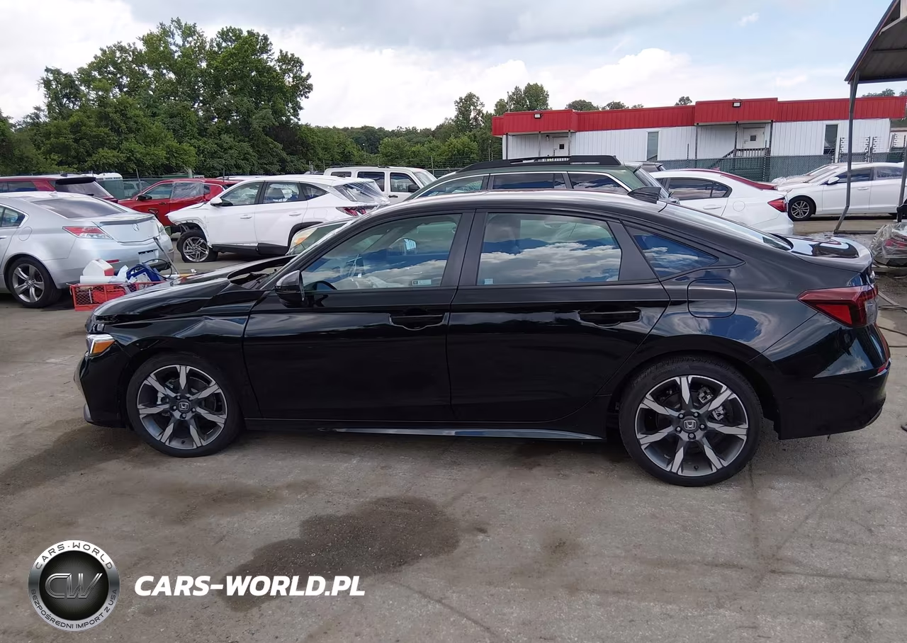 2025 Honda Civic Hybrid Sport-Sport Touring VIN:2HGFE4F80SH355721 - 14