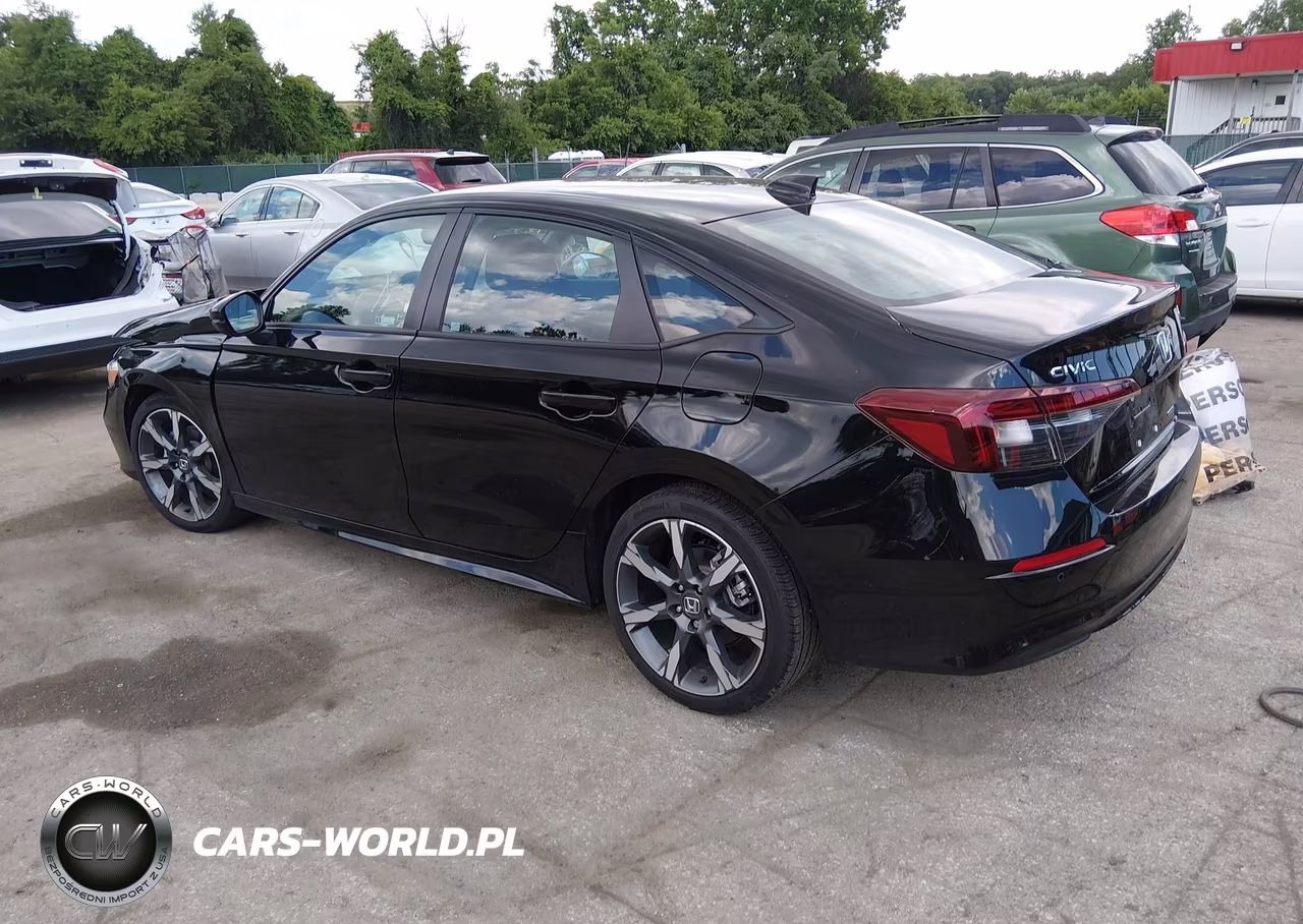 2025 Honda Civic Hybrid Sport-Sport Touring VIN:2HGFE4F80SH355721 - 3