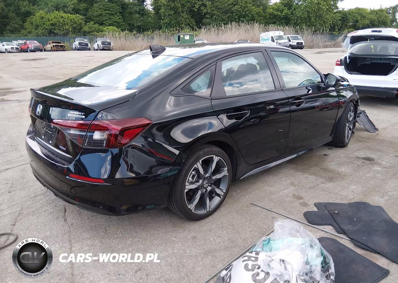 2025 Honda Civic Hybrid Sport-Sport Touring VIN:2HGFE4F80SH355721 - 4