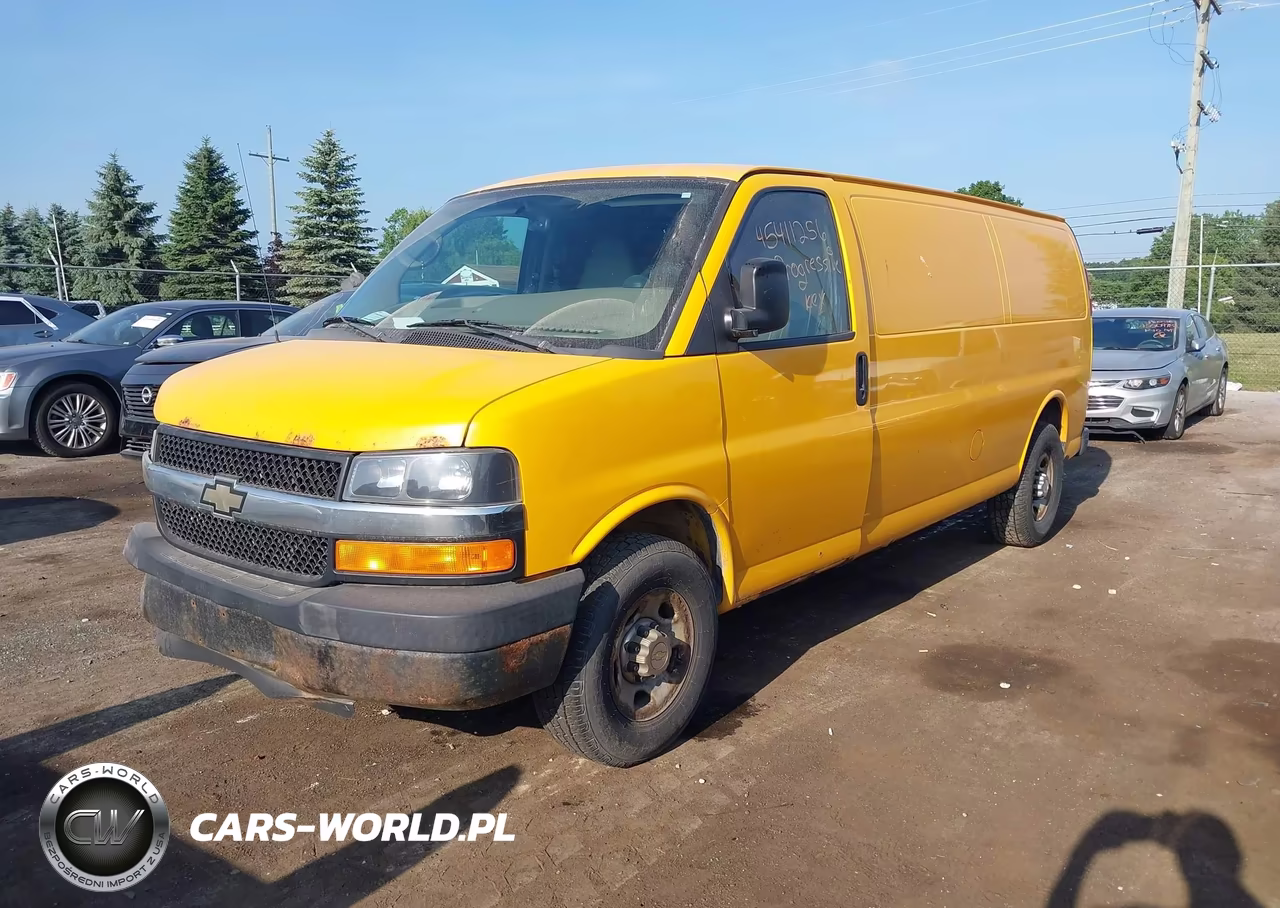 2014 Chevrolet Express 3500 Work Van VIN:1GCZGUCA5E1102037 - 2