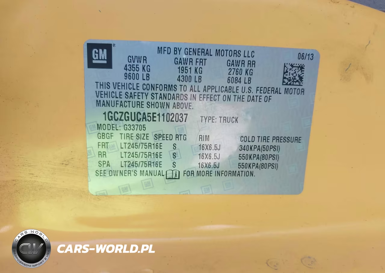 2014 Chevrolet Express 3500 Work Van VIN:1GCZGUCA5E1102037 - 9