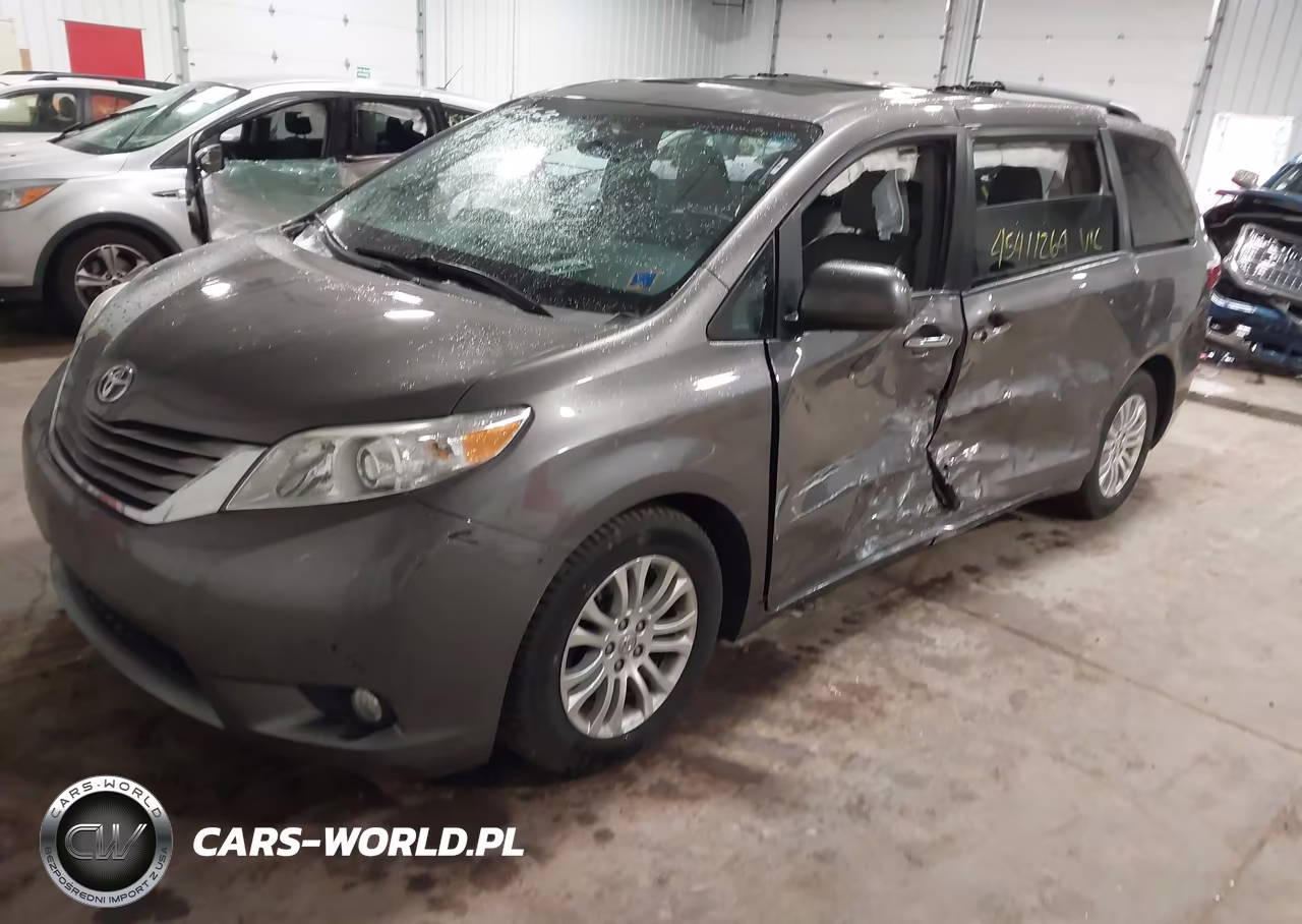 2016 Toyota Sienna Xle Premium 8 Passenger VIN:5TDYK3DC6GS757561 - 2