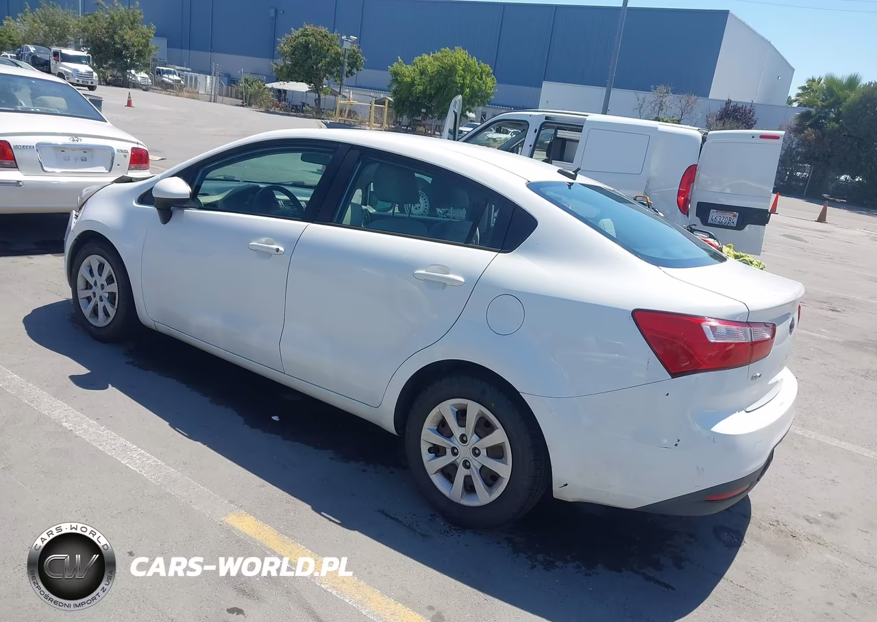 2013 Kia Rio Lx VIN:KNADM4A30D6253499 - 3
