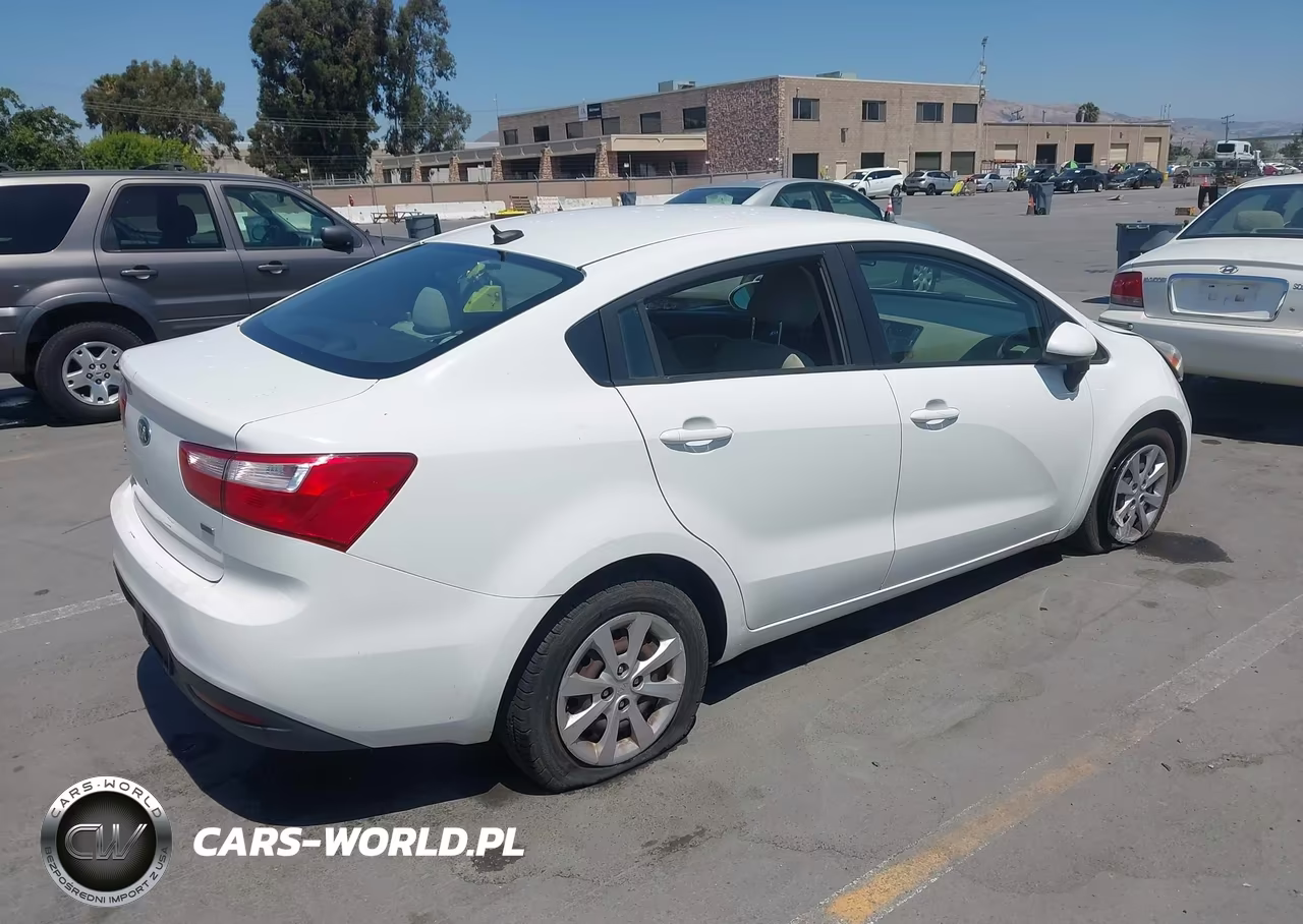 2013 Kia Rio Lx VIN:KNADM4A30D6253499 - 4
