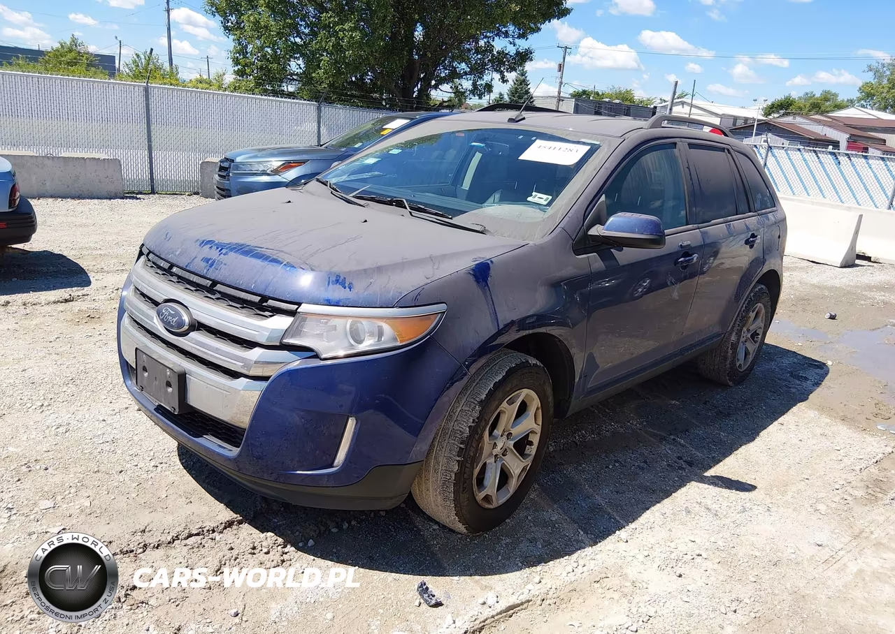 2013 Ford Edge Sel VIN:2FMDK4JCXDBC40779 - 2